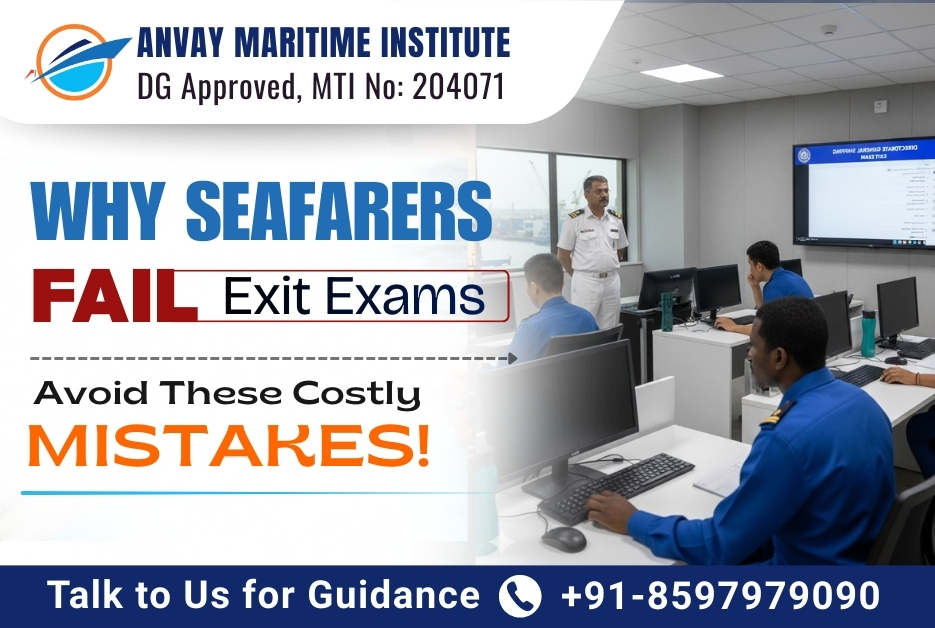 Top Reasons Seafarers Fail Their Exit Exam & How to Avoid These Mistakes