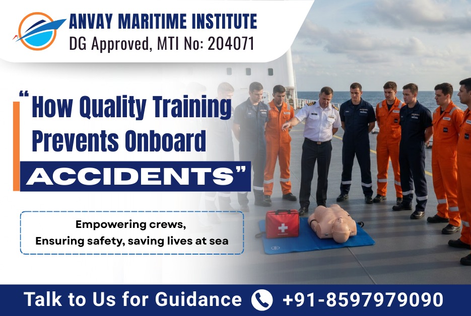 Why STCW & DG Shipping–Approved Training Is Key to Reducing Shipboard Accidents