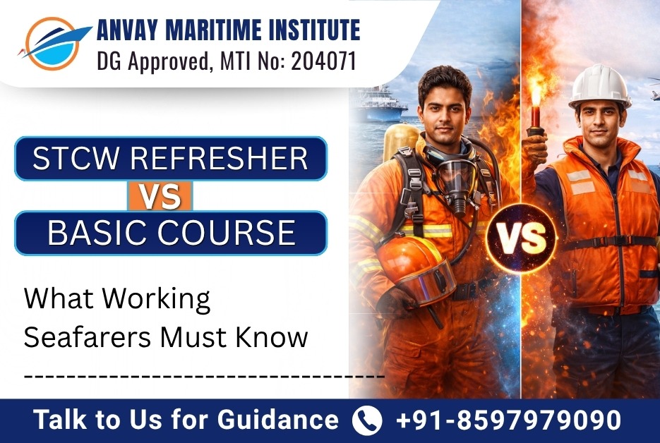 STCW Refresher vs Basic Course: What Working Seafarers Must Know (2026 Guide)